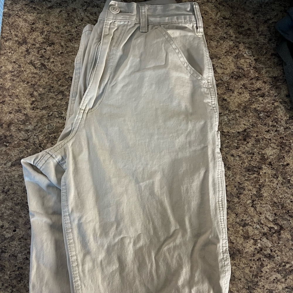 J. Galt Beige Cotton Pants